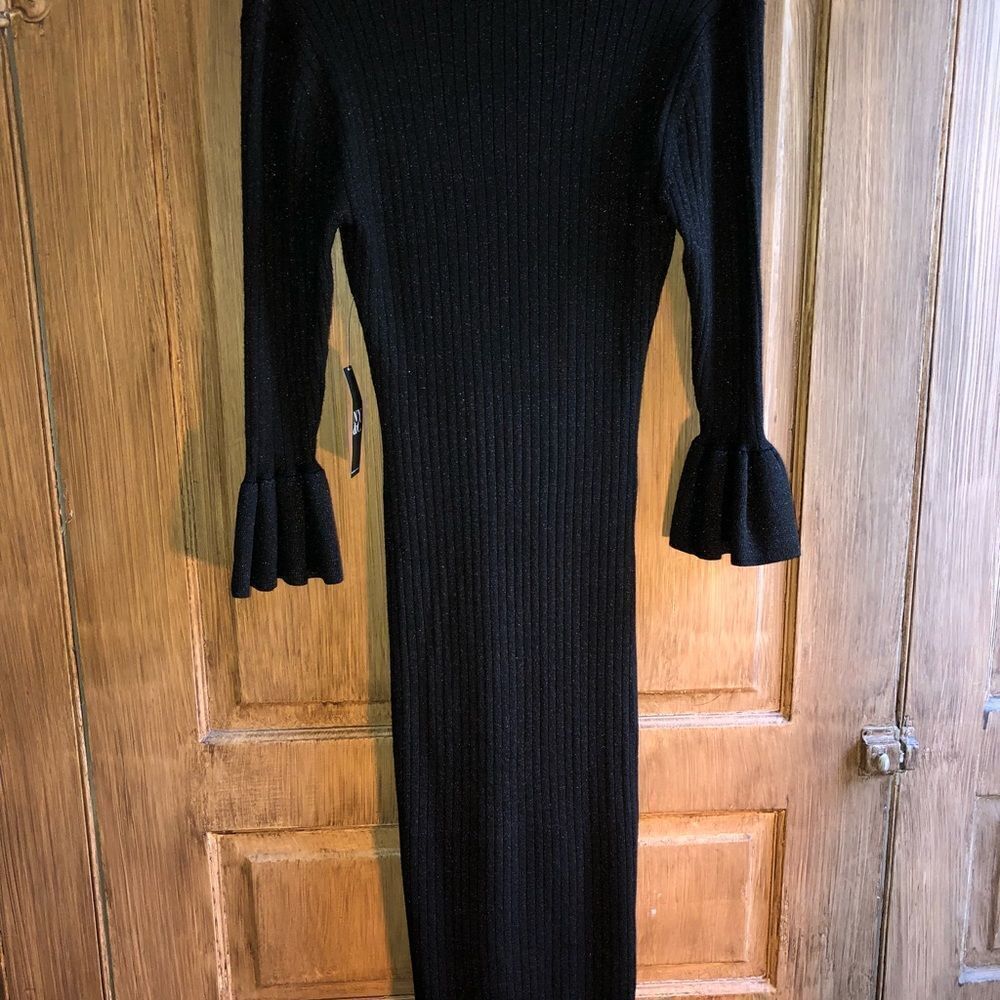 Women’s New York & Company Black Dress   - Picture 9 of 15